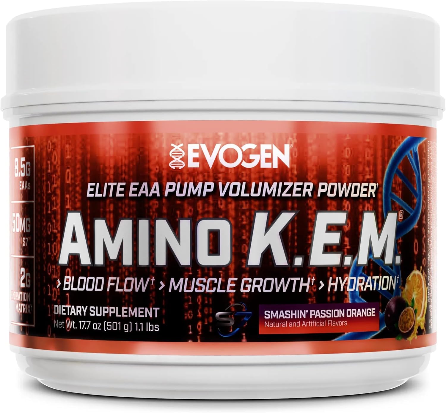 Evogen Amino KEM Elite EAA Pump Volumizer for Muscle Growth