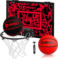 Over the Door Mini Basketball Hoop by AND1 for Fun Indoor Games