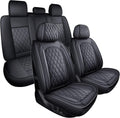Car Seat Covers Full Set Breathable Waterproof Fit for Most Vehicles