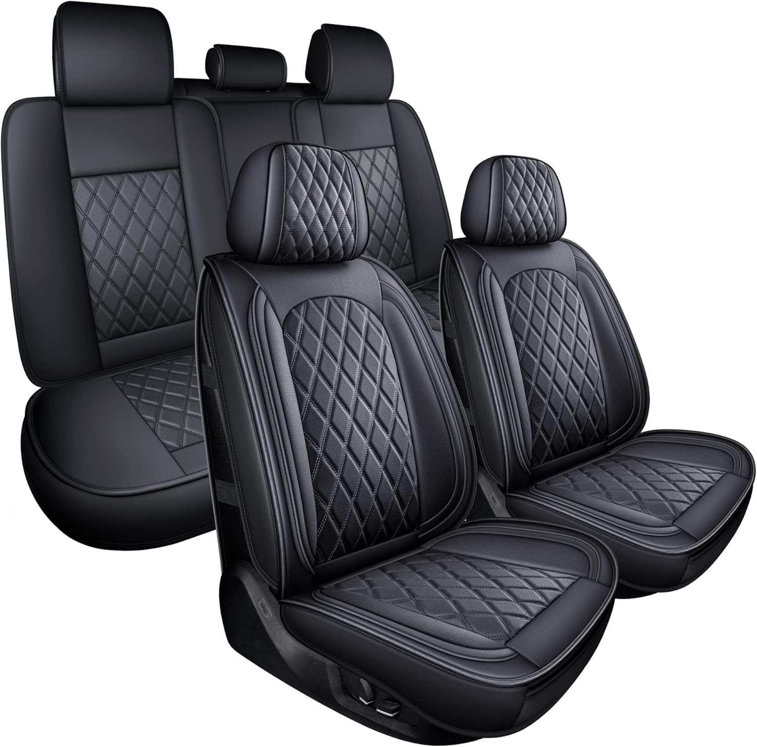 MIROZO Full Set Seat Covers - Waterproof & Breathable