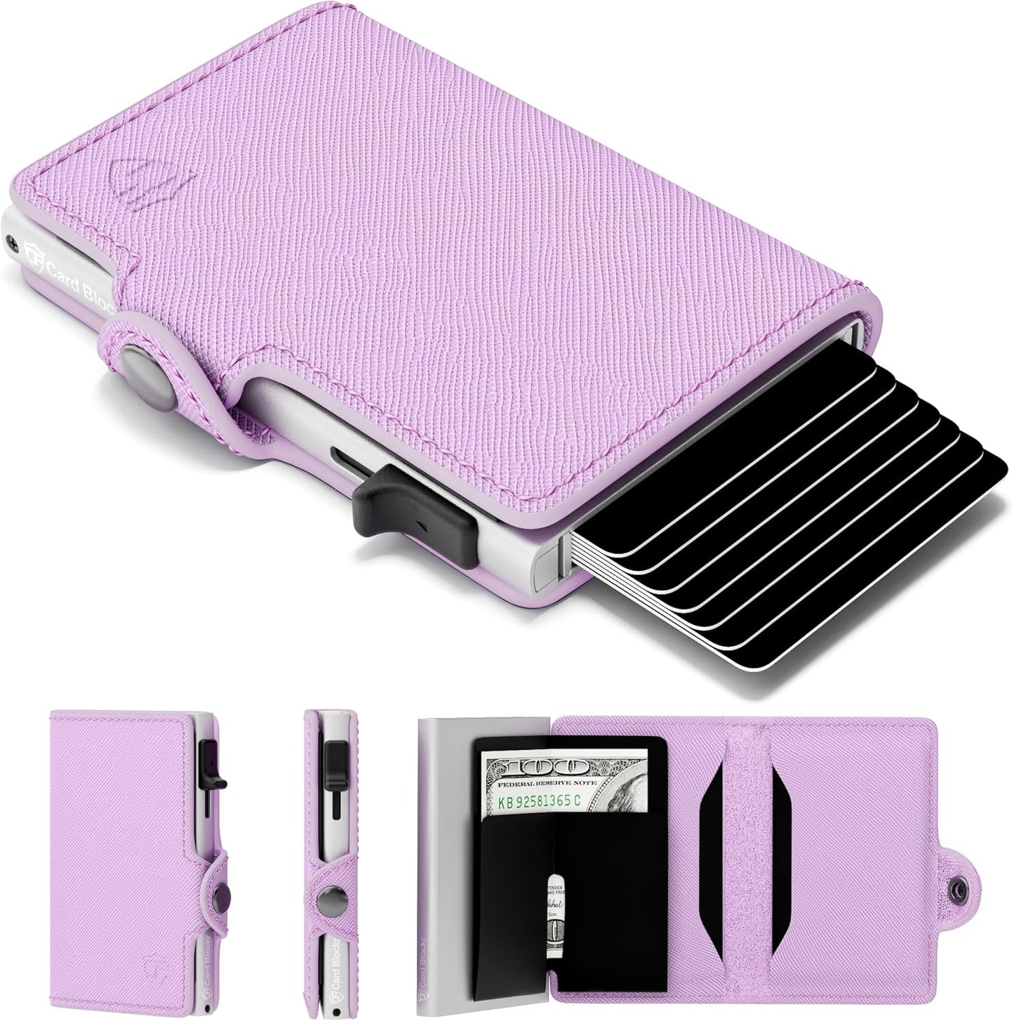 Conceal Plus Small RFID Wallet for Women - Slim Travel Design