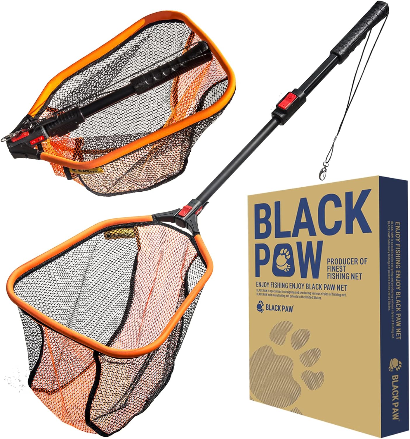 Telescopic Fishing Net - Easy Catch & Release