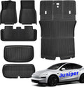 SUPER LINER Tesla Model Y Juniper Floor Mats 7-Piece Set - Custom Fit