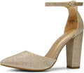 DREAM PAIRS Women's Coco High Heels Chunky Block Pumps (Style TBQD)