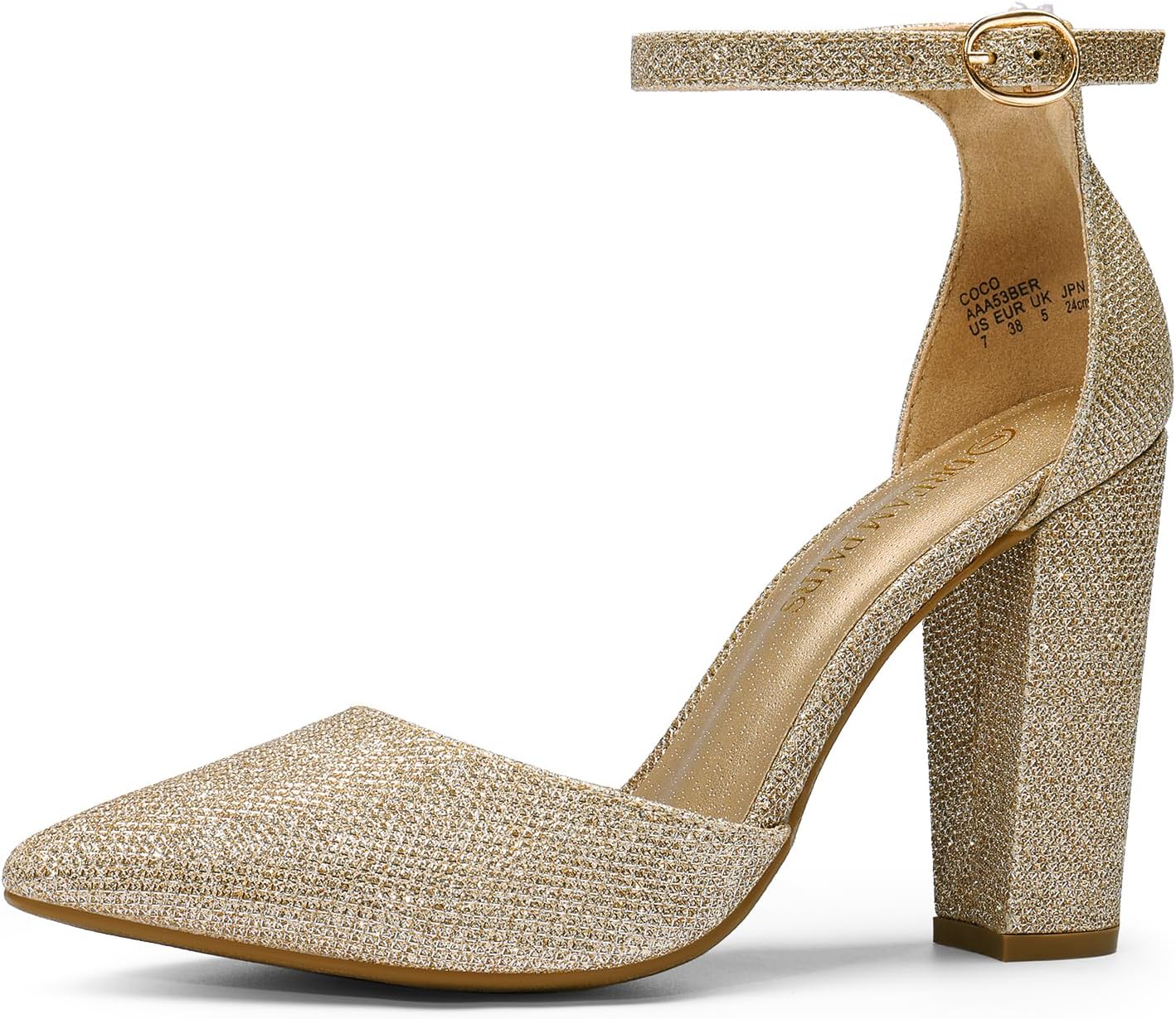 DREAM PAIRS Women's Coco High Heels for Elegant Occasions