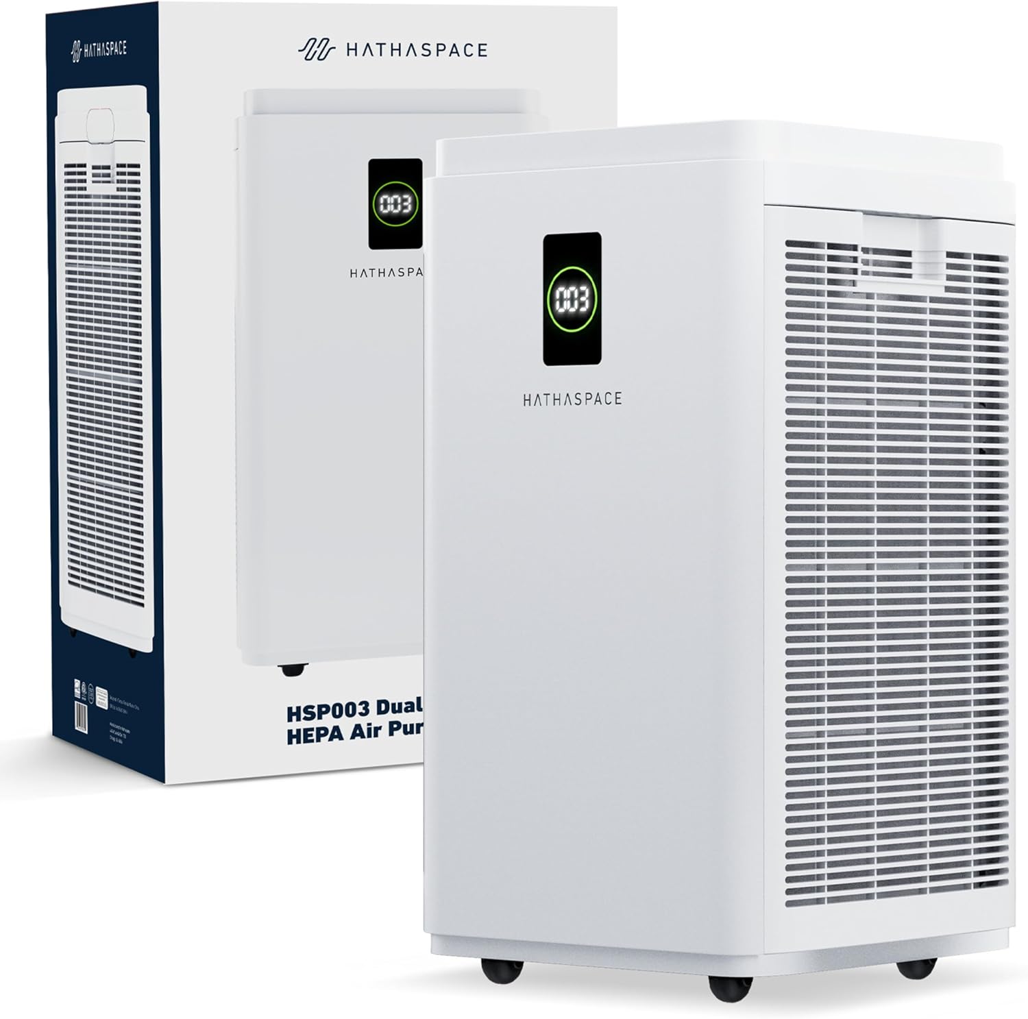 HATHASPACE HEPA Air Purifier - Eliminate 99.9% Allergens