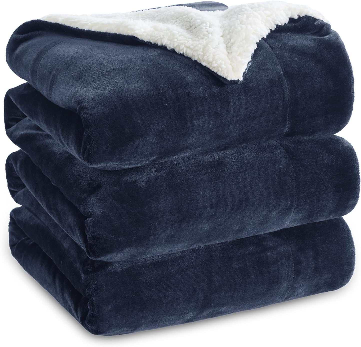 Bedsure GentleSoft Sherpa Fleece Blanket for Cozy Winter Nights