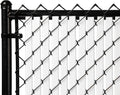 Made in America Privacy Inserts for Chain-Link Fence - 4 ft White