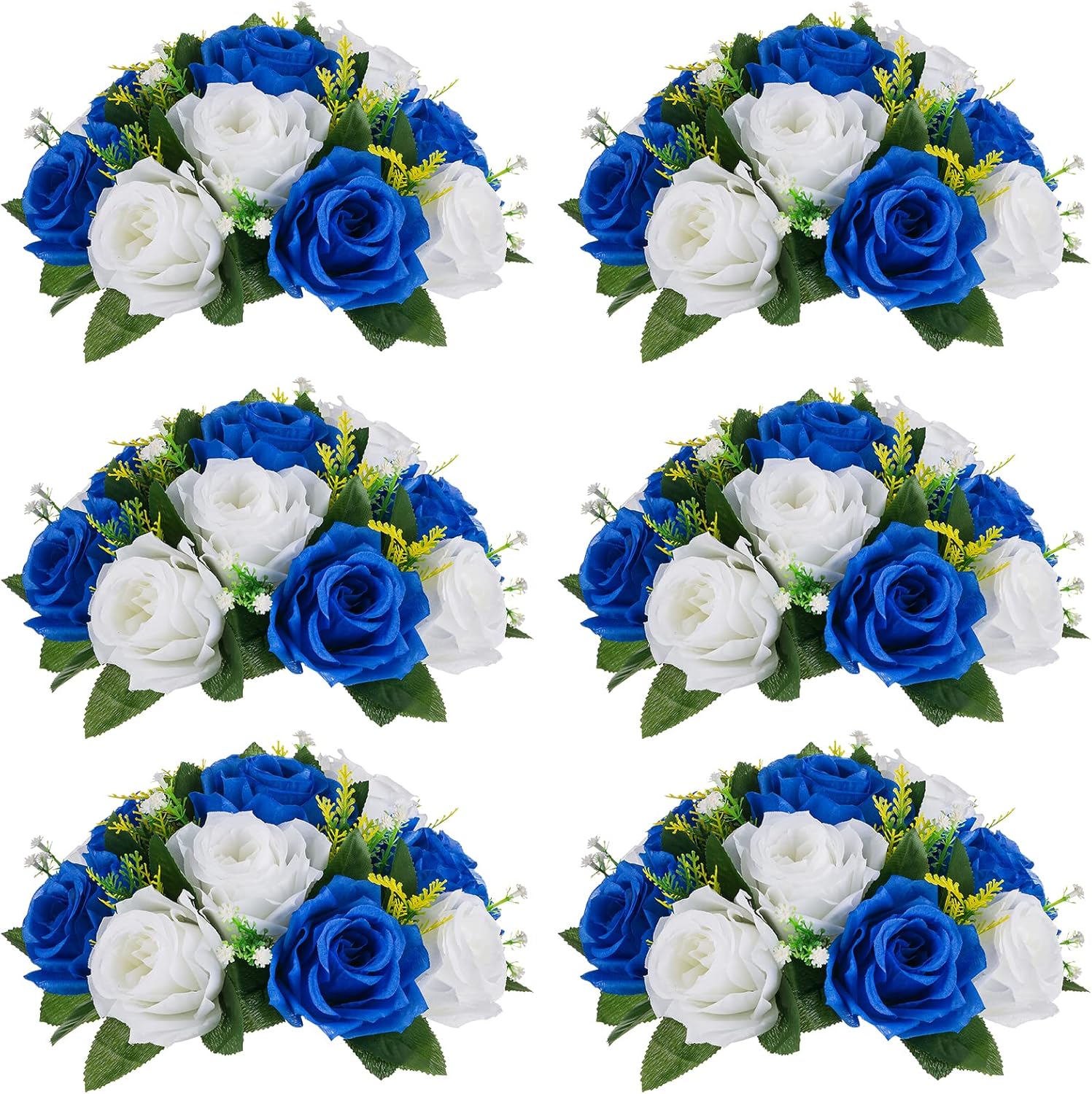 NUPTIO Flower Balls for Wedding Centerpieces - 6 Pcs 9.5in