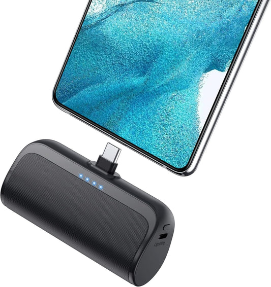 Fast Charge On-The-Go: LanLuk 5200mAh Portable USB C Power Bank