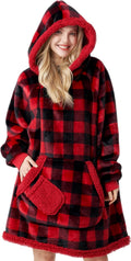Giggling Getup Wearable Blanket Hoodie for Women - Cozy Gift