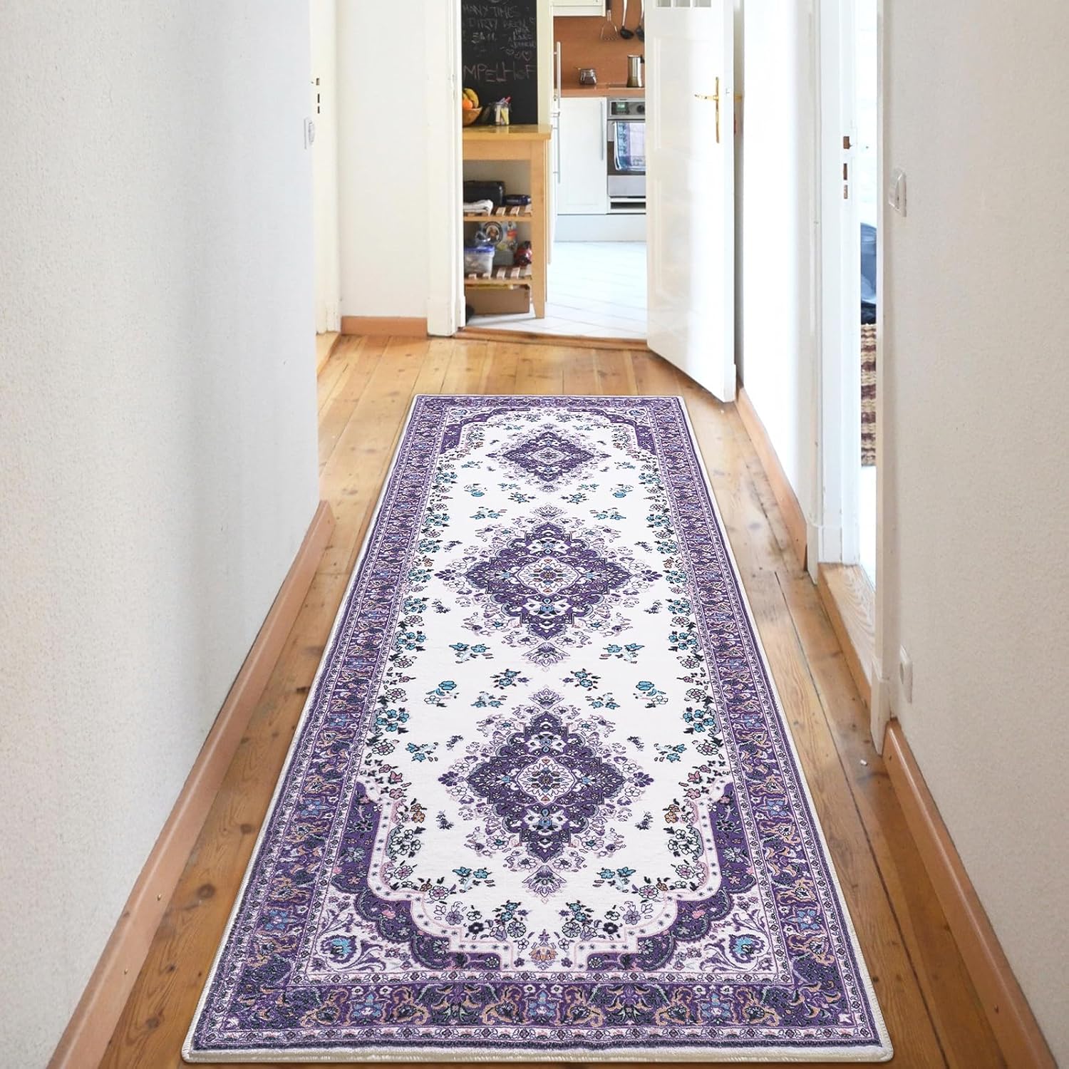 HOMORE Runner Rug 2.6x8 for Entryway and Bedroom Decor