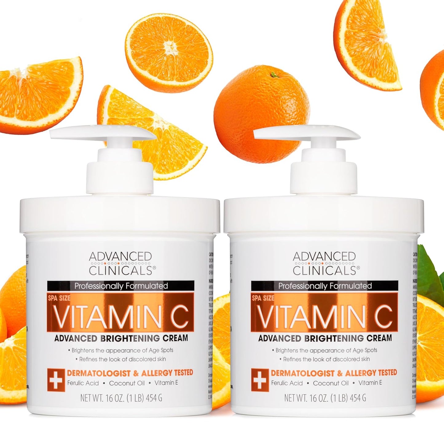 Advanced Clinicals Vitamin C Cream for Radiant Skin Care