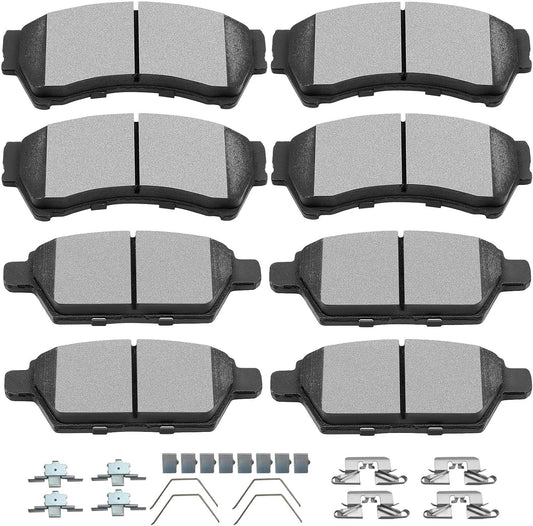 Ceramic Brake Pads Kits for Ford Fusion and Lincoln MKZ