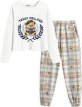 Girls 2 Piece Tie Dye Sweatsuit Set Size 5-14 - Cozy Kids Tracksuit