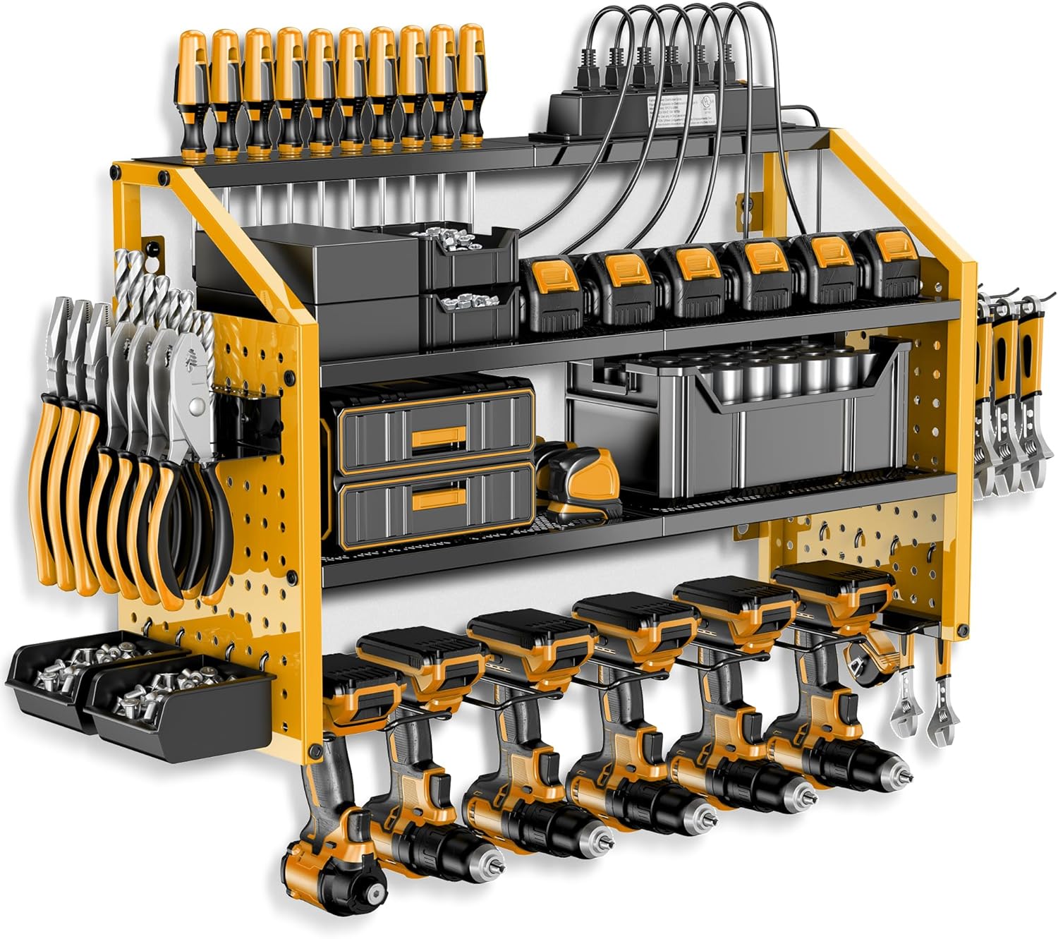 Patented LBT Power Tool Organizer: Ultimate Garage Storage