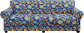 hyha Couch Cover Floral Stretch Sofa Slipcover for 3 Cushion Couch
