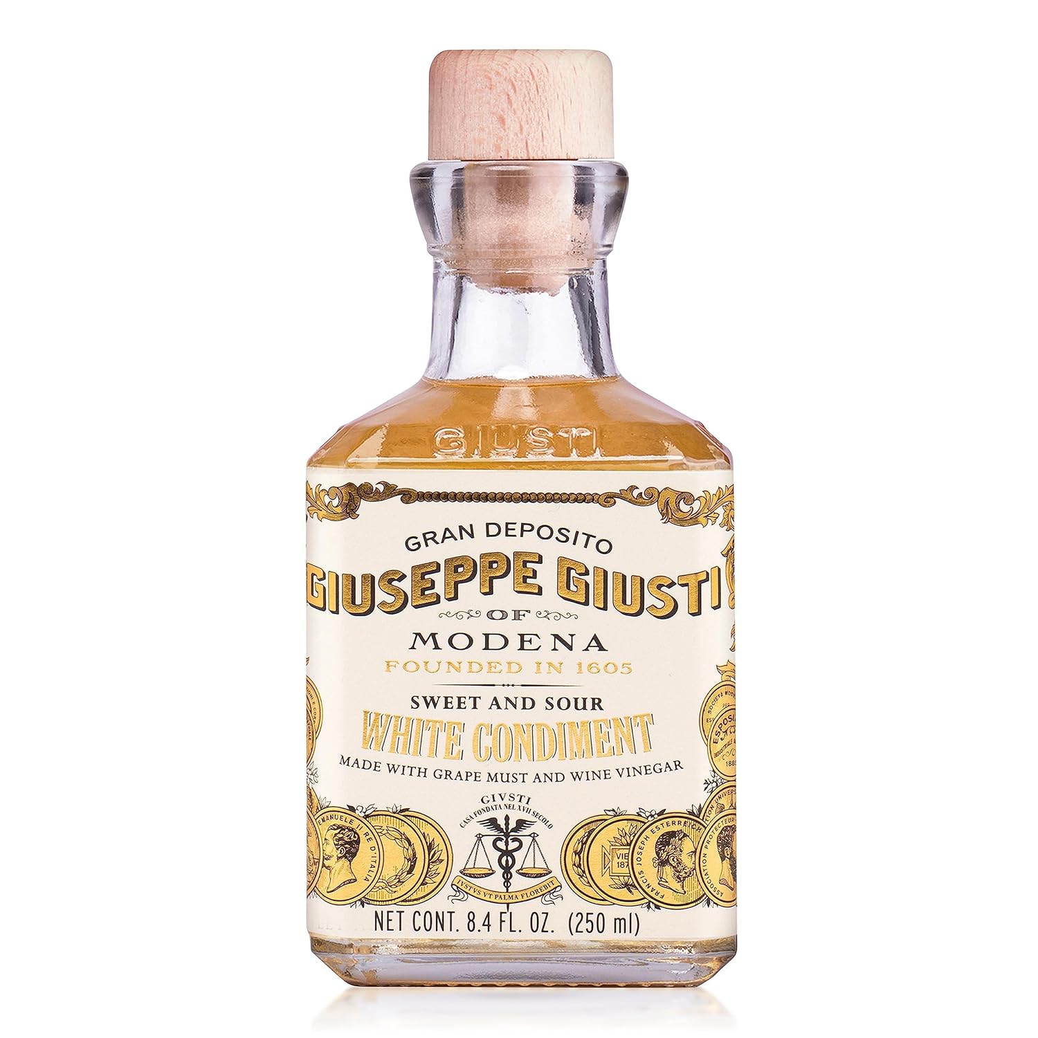 Giusti White Balsamic Vinegar Dressing for Culinary Excellence