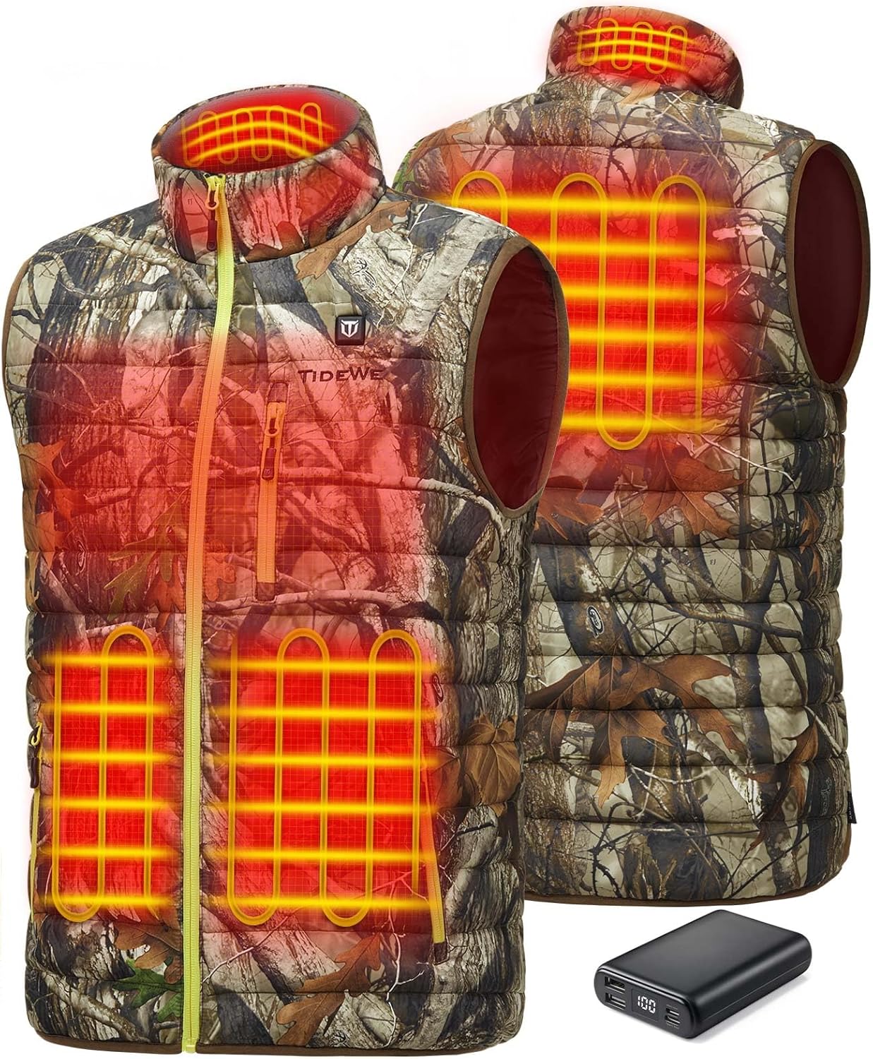 TIDEWE Mens Heated Vest: Ultimate Warmth for Outdoor Adventures