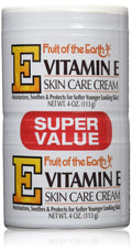 Fruit of the Earth Vitamin-E Cream 4 oz. Case of 6 - Deep Moisture