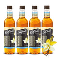 DaVinci Gourmet Sugar Free Madagascar Vanilla Syrup Pack of 4 - Zero