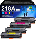 218A Toner Cartridges 4 Pack Replacement for HP 218A 218X - With Chip
