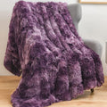 GONAAP Fuzzy Faux Fur Throw Blanket for Cozy Comfort and Style