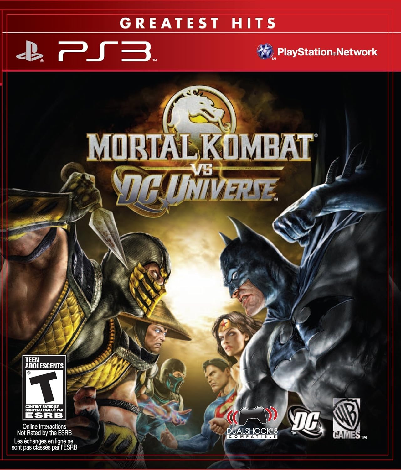 Mortal Kombat vs. DC Universe for Playstation 3 - Epic Fighting Game