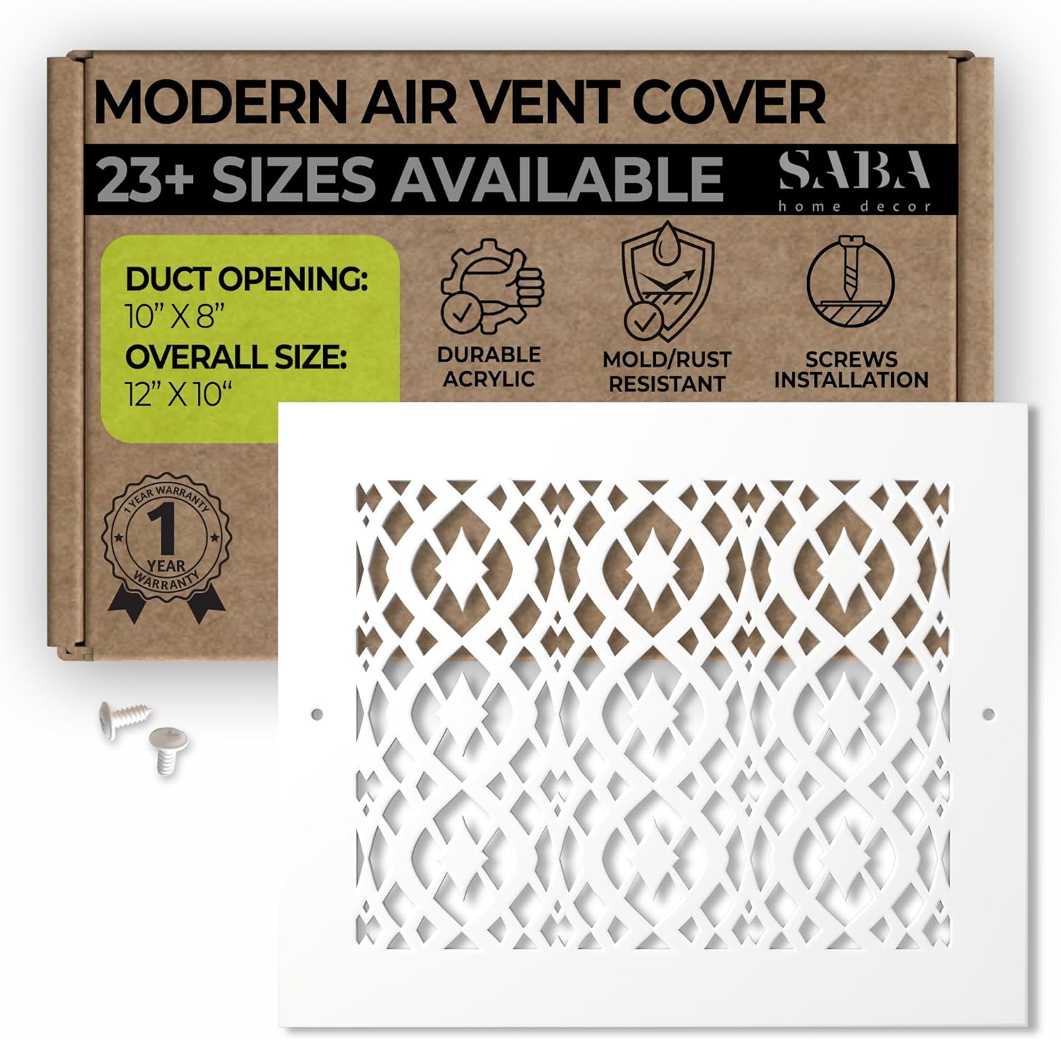 SABA Home Decor Air Vent Cover Grille for Stylish Interiors