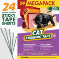 Cat Scratch Furniture Protector Tape Sheets - Double-Sided Deterrent