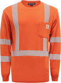 Hi Vis Flame Resistant Shirt for Men - Reflective FR Safety Tee