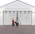 Privacy Garage Door Screen Blackout for 2 Car Garage - 16x7ft Magnetic