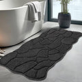 Large Bathroom Rugs Runner 22x47 - Soft Absorbent Shaggy Bath Mat
