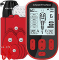 KingPavonini 3-in-1 TENS Unit Muscle Stimulator - Portable Pain Relief