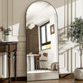 57 in x 20 in Arched Full Length Mirror - Elegant Full Body Mirror