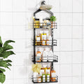 ODesign 4 Tier Height-Adjustable Shower Caddy - Anti-Swing Storage