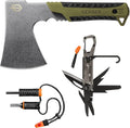Gerber Gear Camp Setup Kit - Pack Hatchet, Fire Starter & Multitool