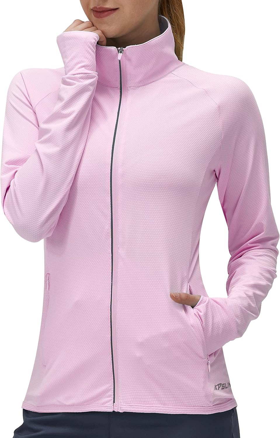 KPSUN Women's UV Protection Zip Up Jacket