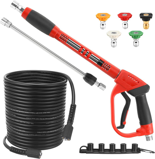 Tool Daily Pressure Washer Gun and Hose Kit for Efficient Cleaning