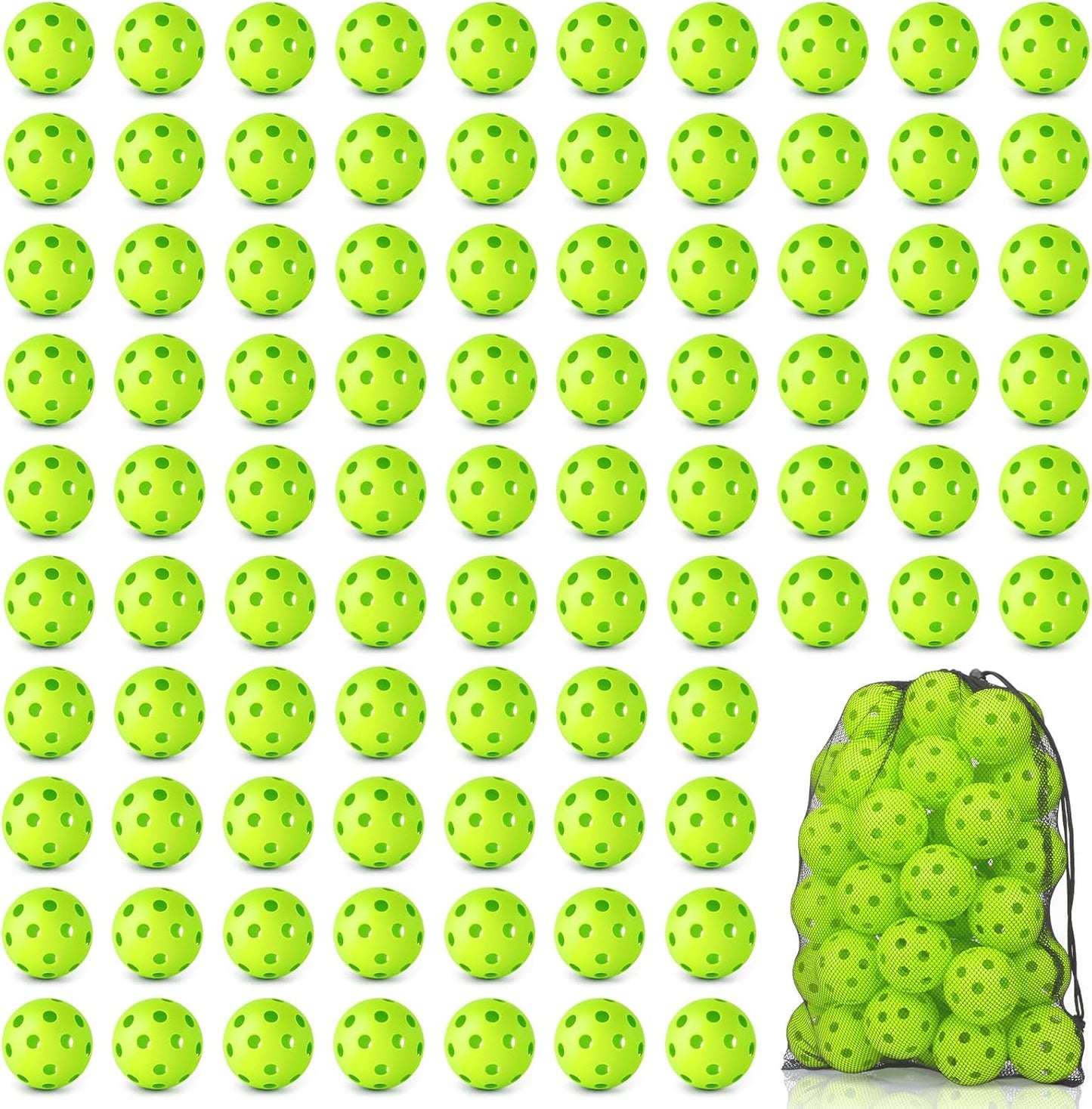 Coopay 100 Pack Baseball Practice Balls for Training and Fun