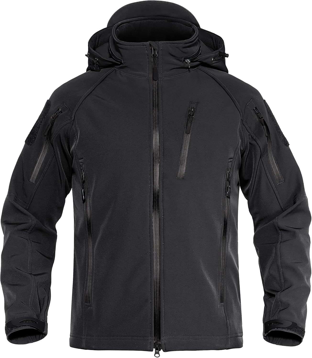 TACVASEN Men's Military Jacket: Water Resistant Tactical Coat