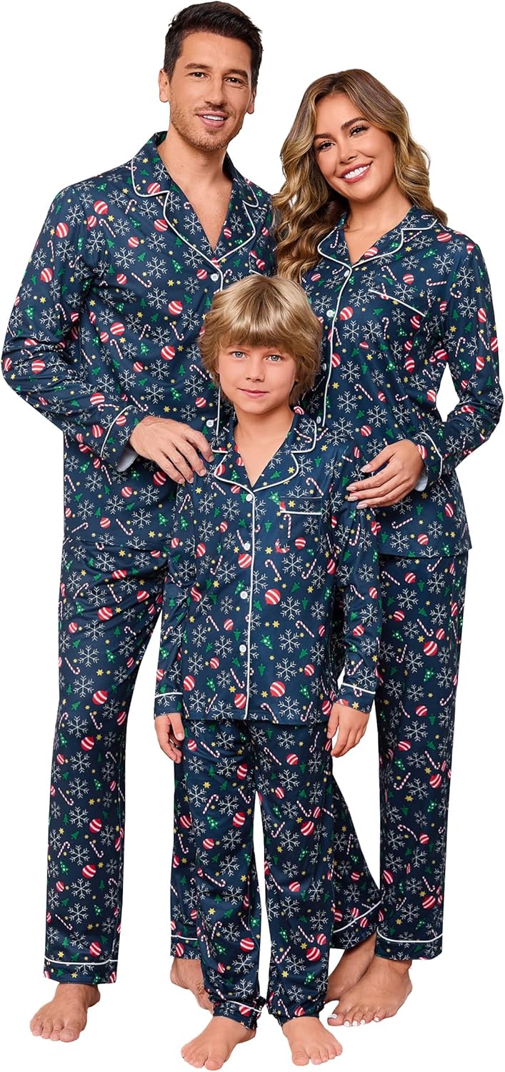 iClosam Christmas Family Matching Pajamas for Holiday Fun