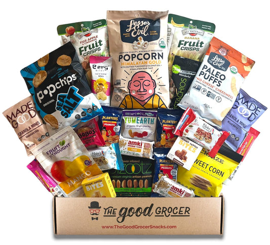 Gluten Free Vegan Healthy Snacks Care Package for Everyone