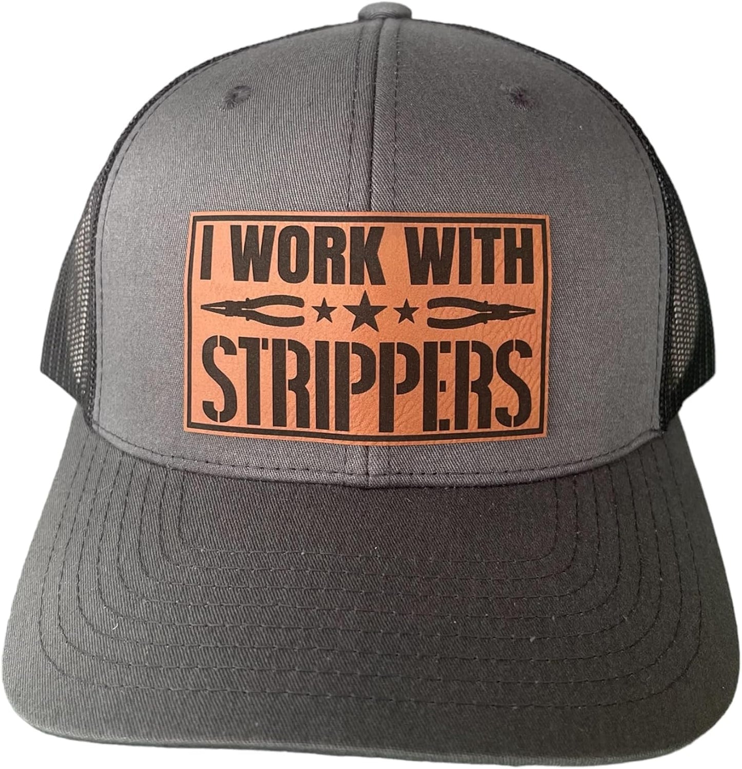 Handmade Lineman Gifts for Men: Funny Trucker Hat for Dad