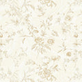 Floral Wallpaper Peel and Stick Beige Contact Paper - Vintage Wall