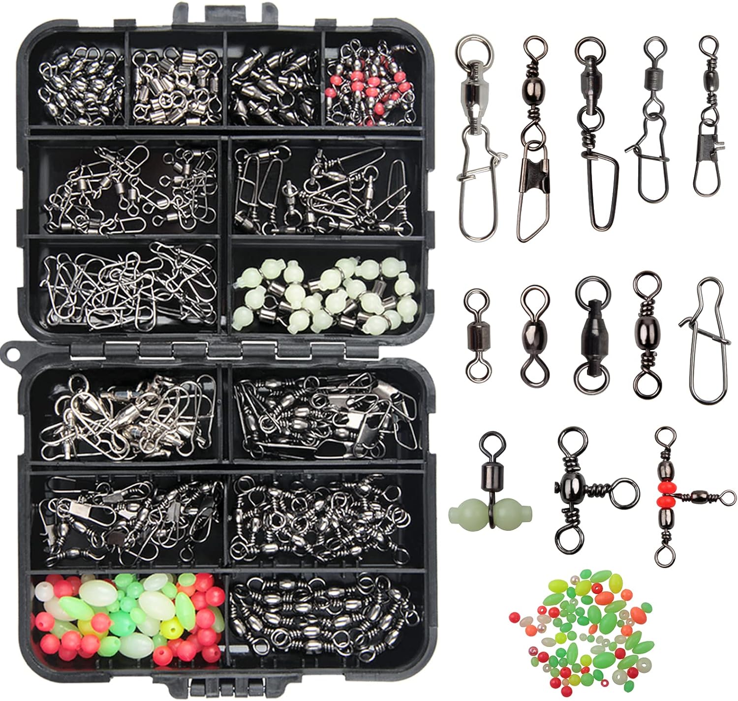 JSHANMEI Fishing Swivels Kit - Ultimate Strength Set