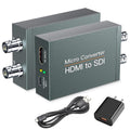 HDMI to SDI Converter Dual Output - 1080p HDMI to 3G-SDI Adapter