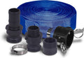 Superior Pump 99620 Lay-Flat Discharge Hose Kit 1-1/2in x 50ft