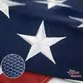 Nylon Canvas American Flag 4x6 ft Luxury TearProof Series - Heavy Duty