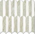 Peel and Stick Backsplash Tile - Light Cream Green Slate and Dolomite
